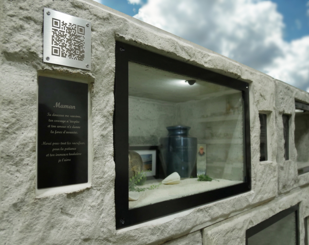 eternablock avec Code QR